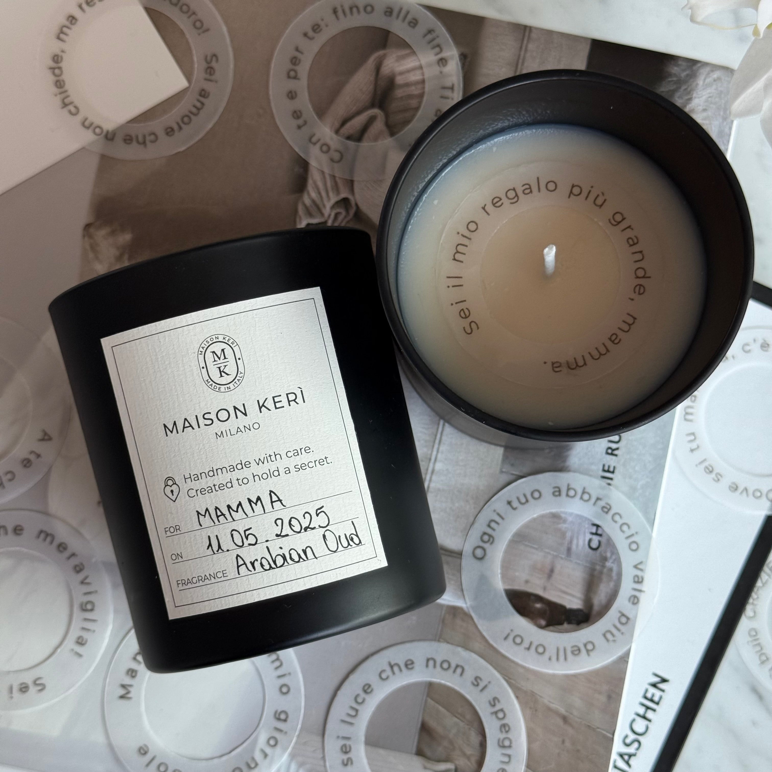 Segreto - Candela con Messaggio