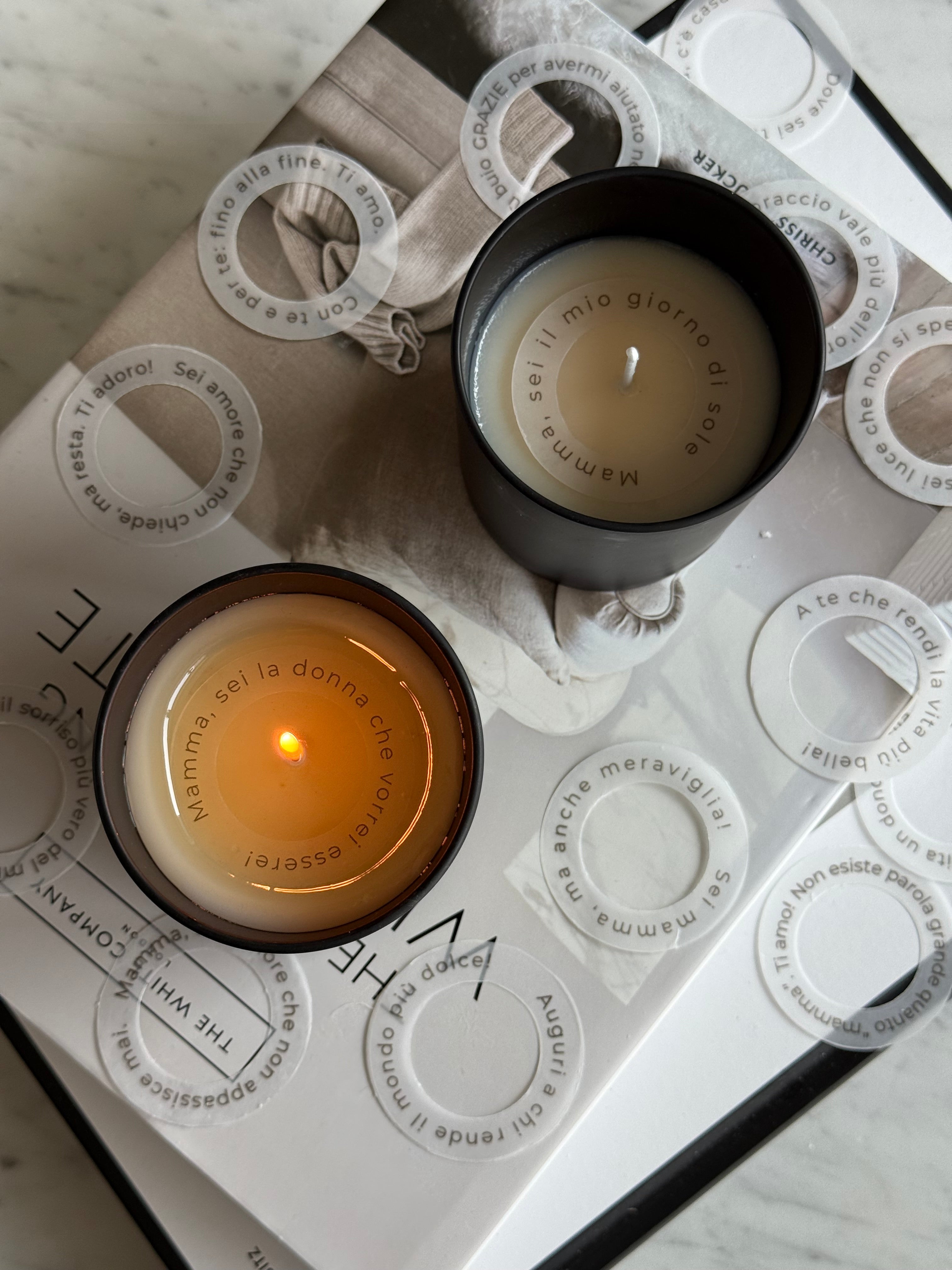 Segreto - Candela con Messaggio