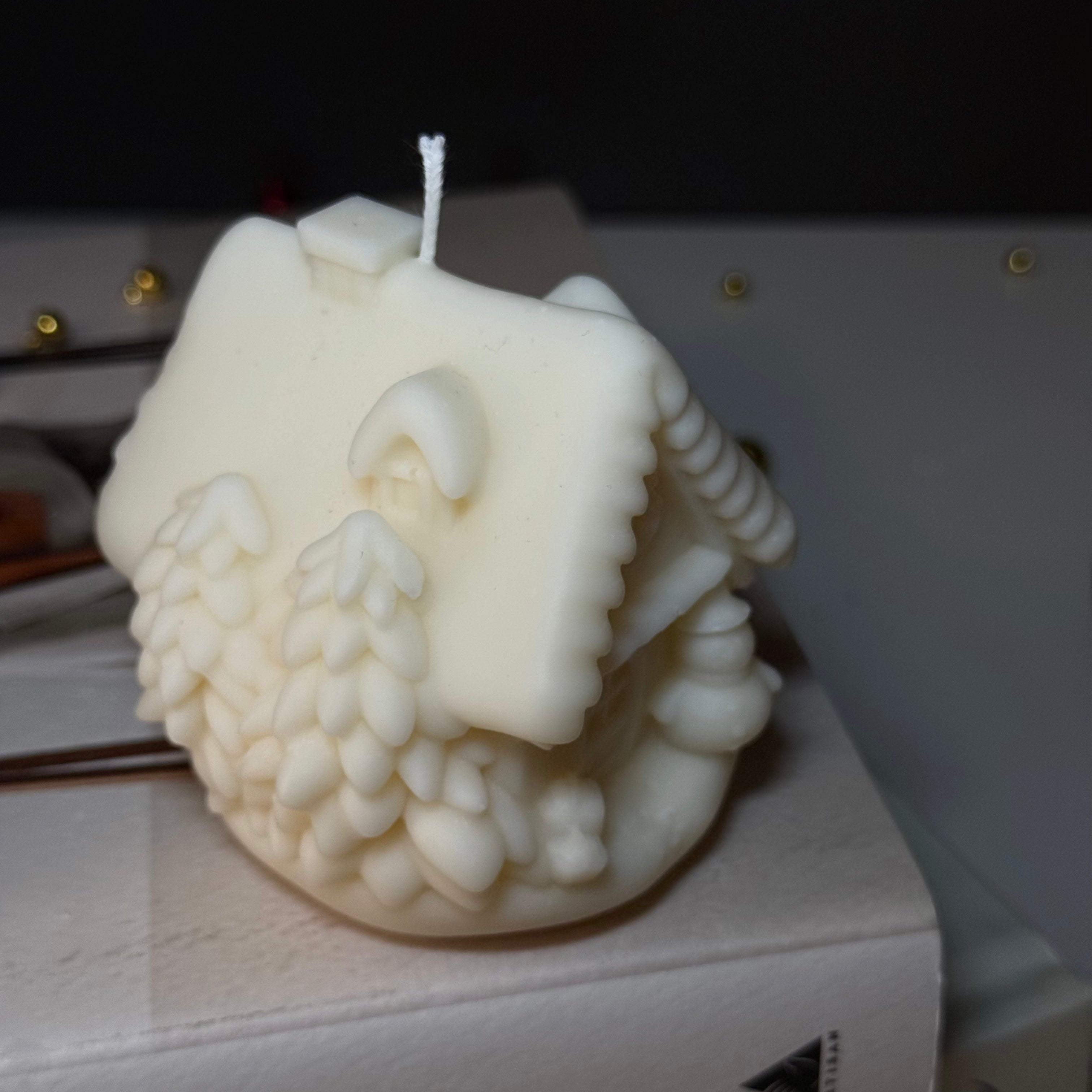 Alpenglow - Candela Scultorea Natalizia