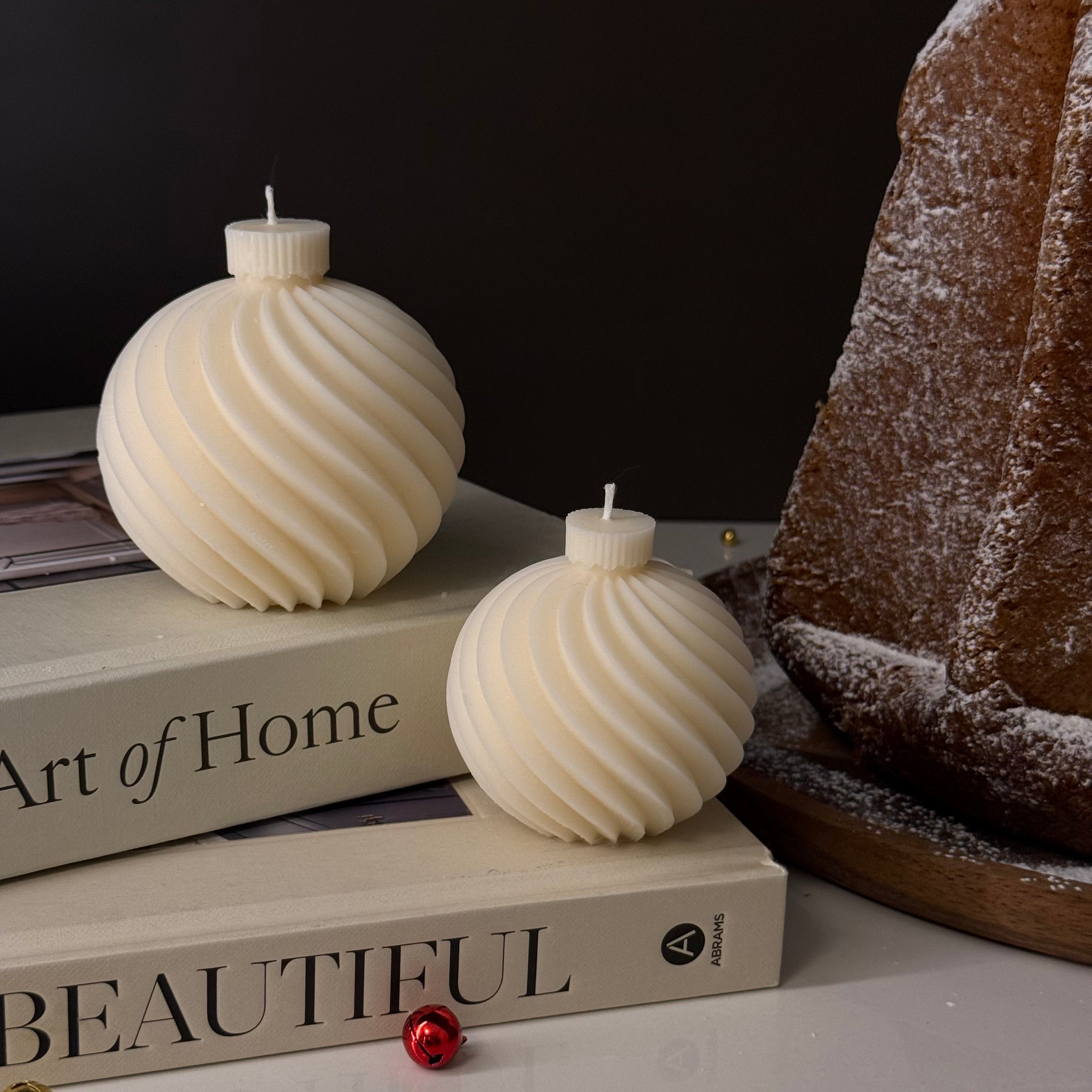 Spiral Balls - Candele Scultoree Natalizie