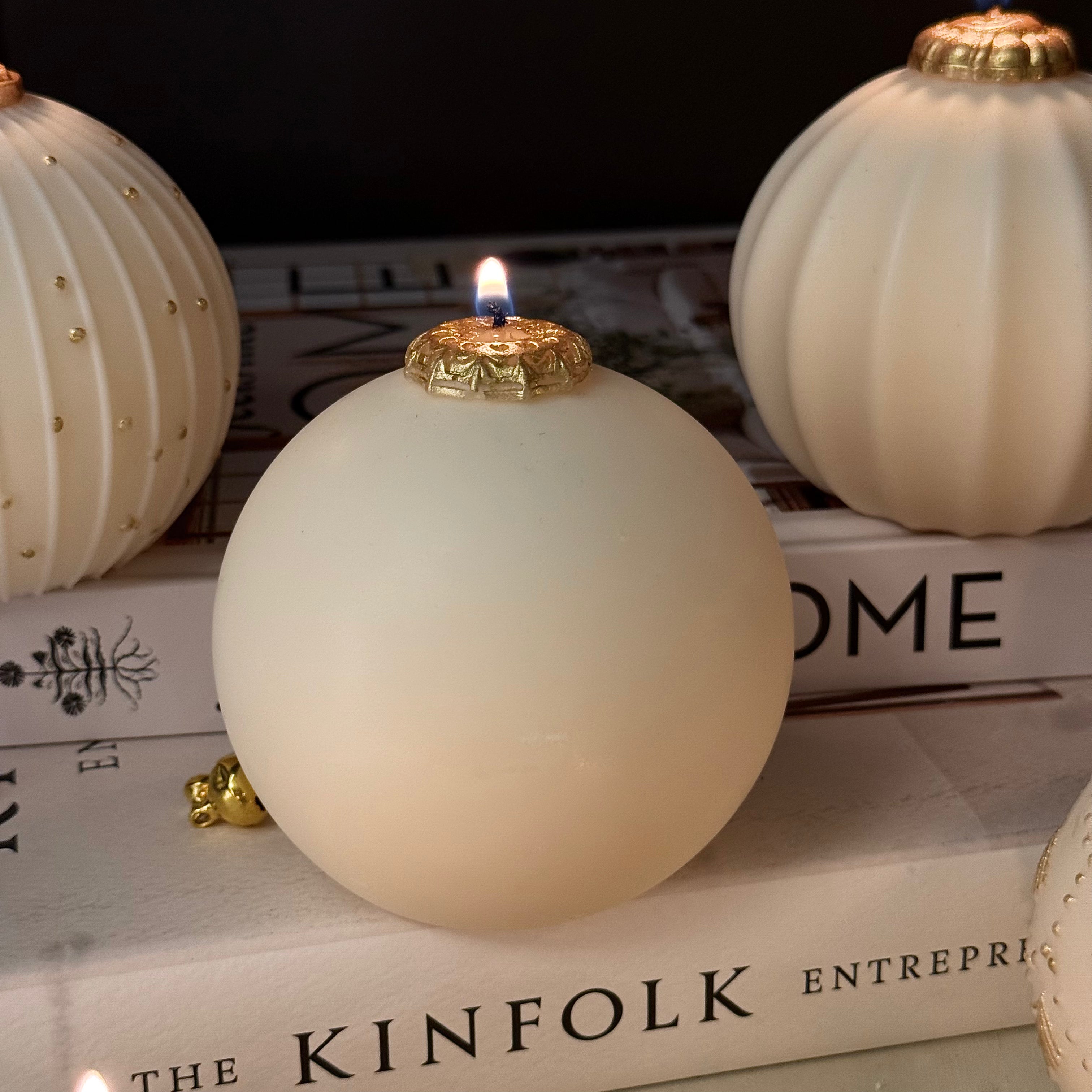 Nuvia - Candela Scultorea Natalizia