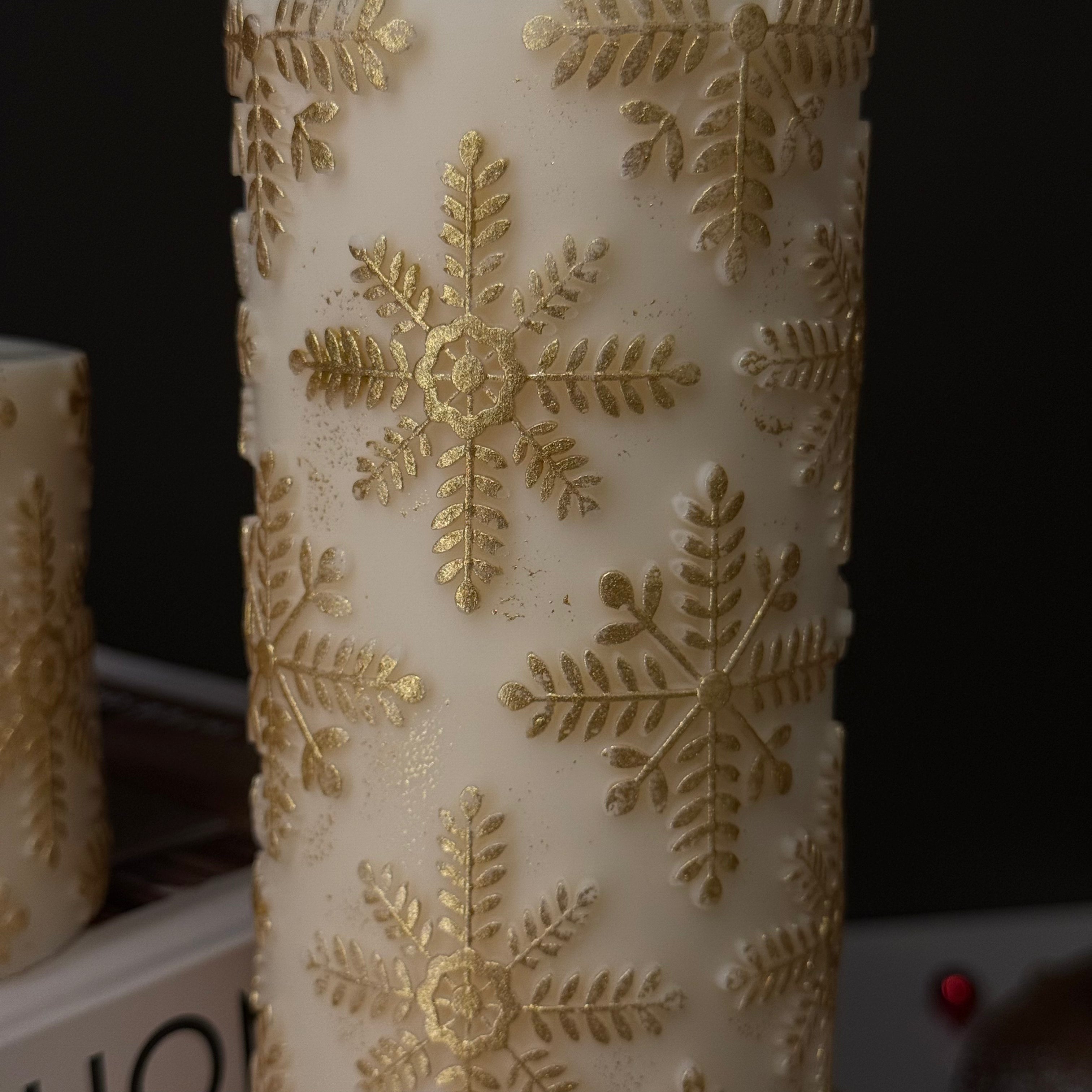 Snowflake - Candela Scultorea Natalizia