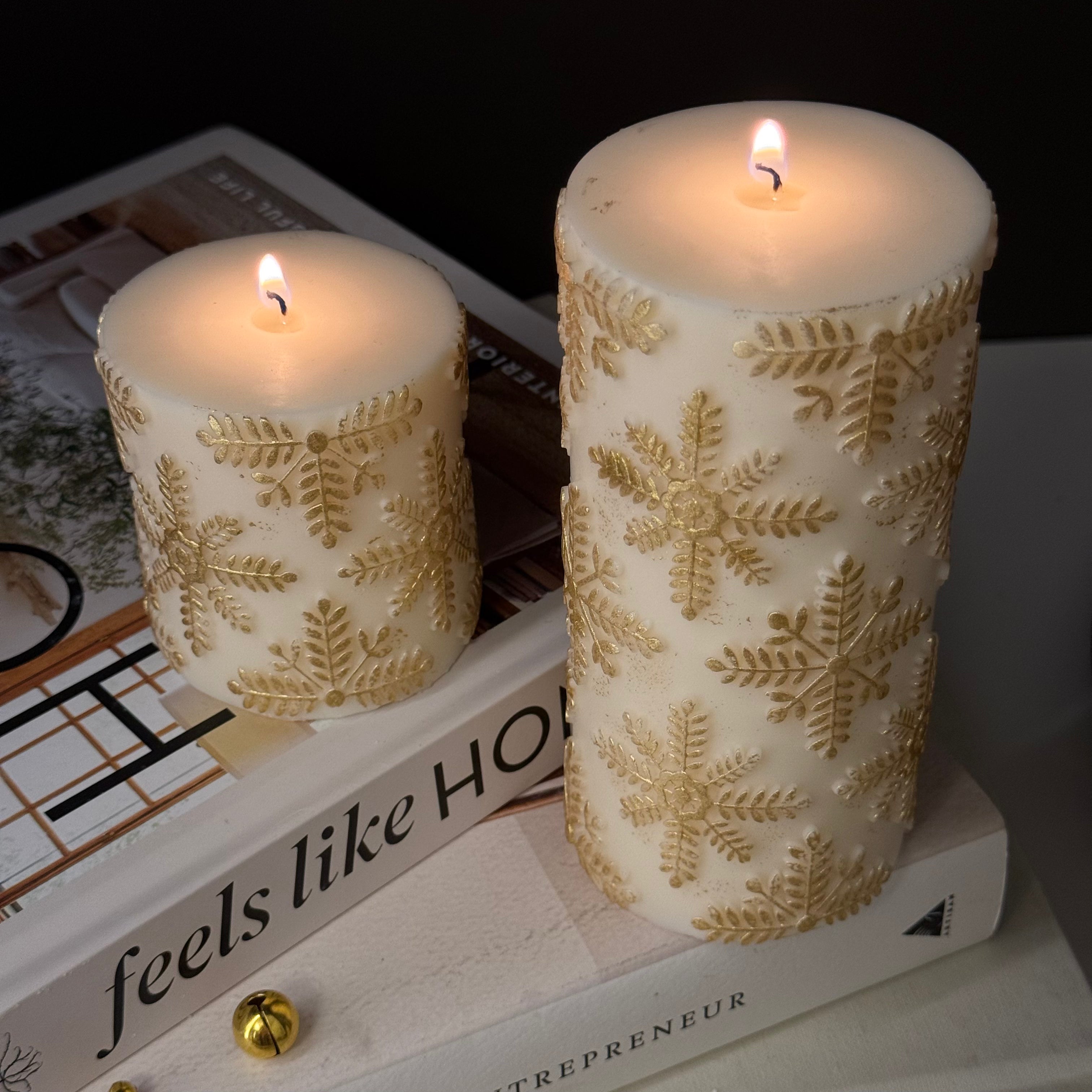 Snowflake - Candela Scultorea Natalizia