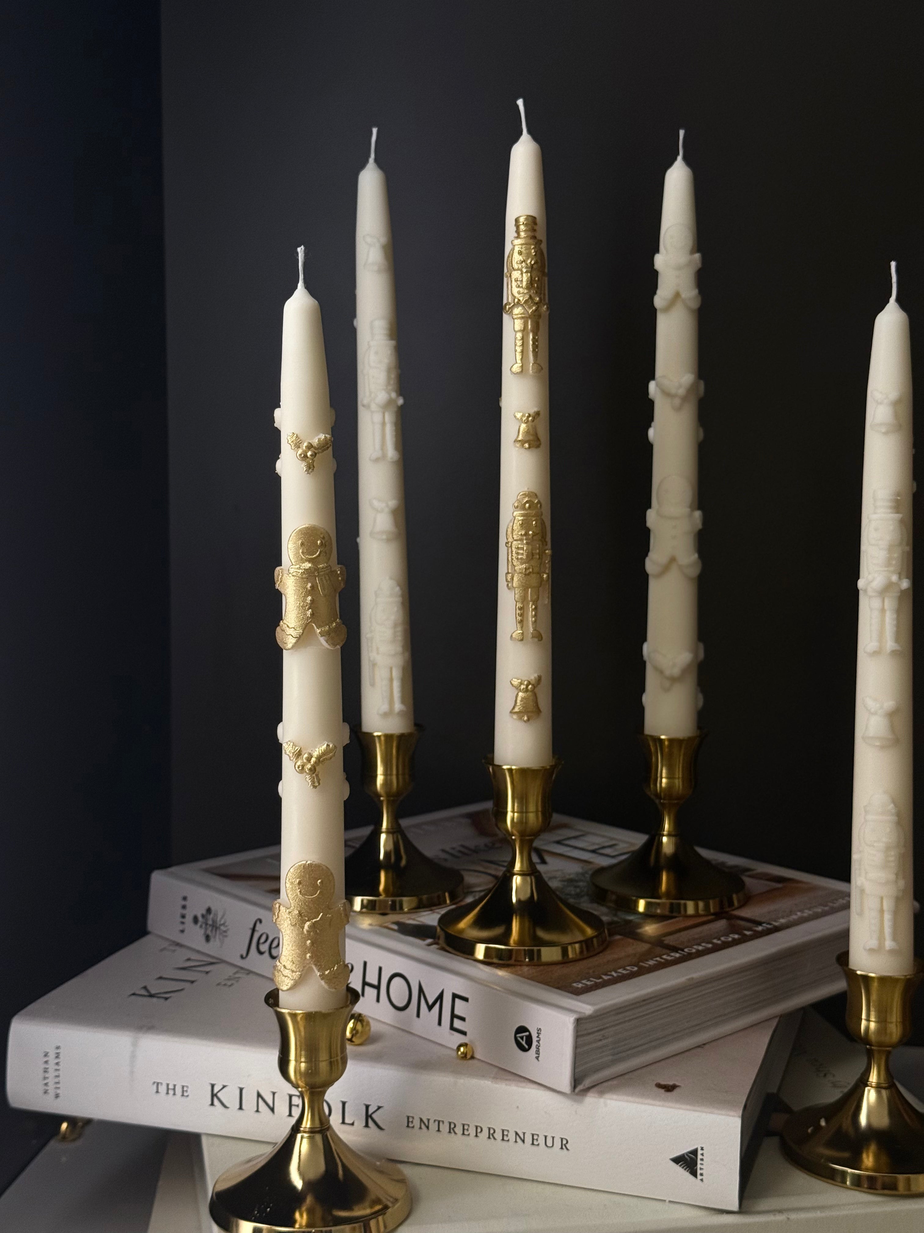 Christmas Taper – Candele Scultoree Natalizie