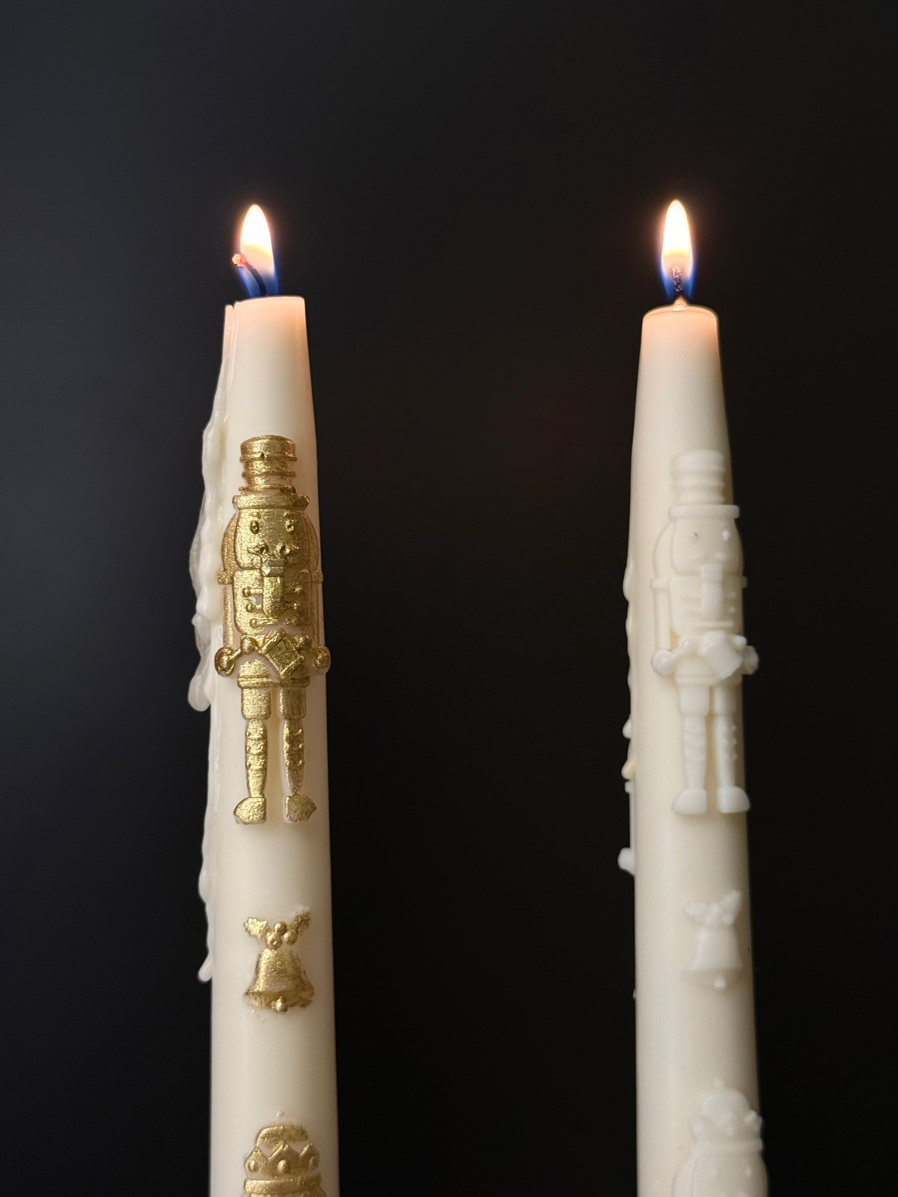 Christmas Taper – Candele Scultoree Natalizie