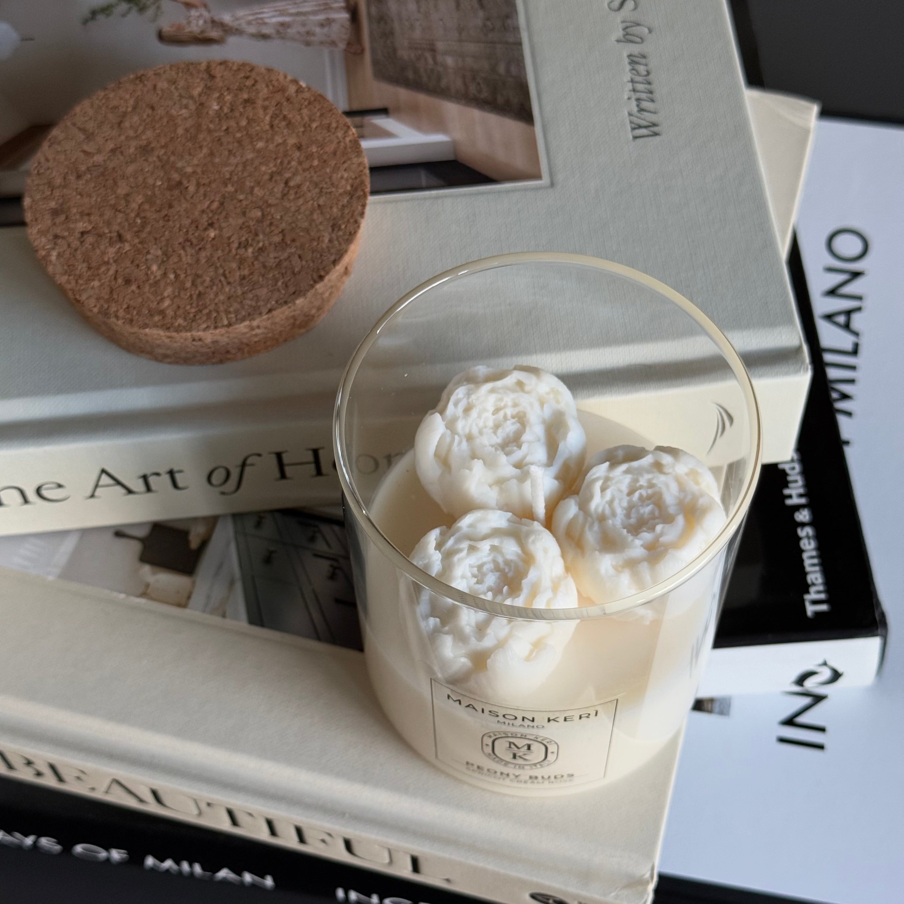 Peony buds - Candela profumata 230 gr