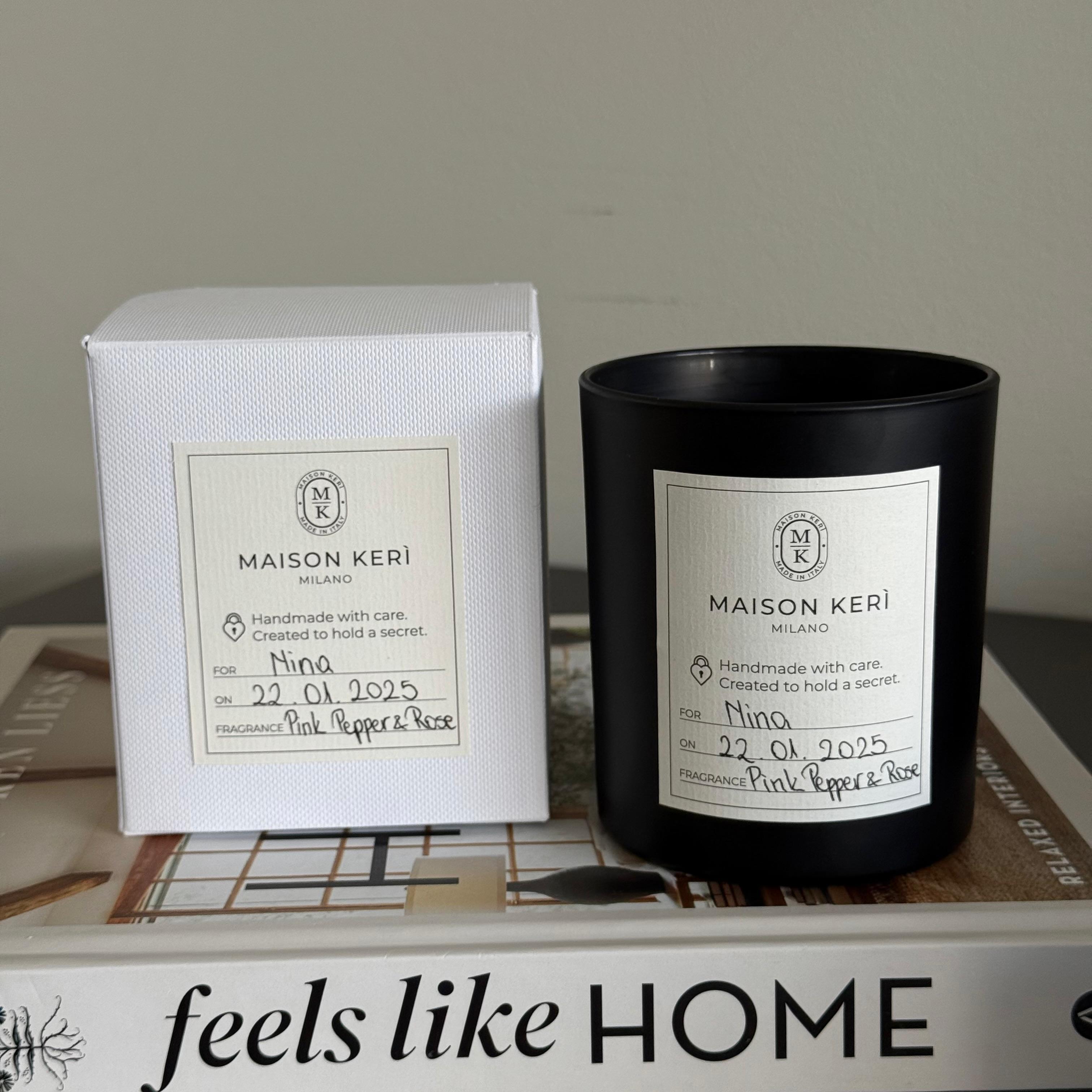 Segreto - Candela con Messaggio