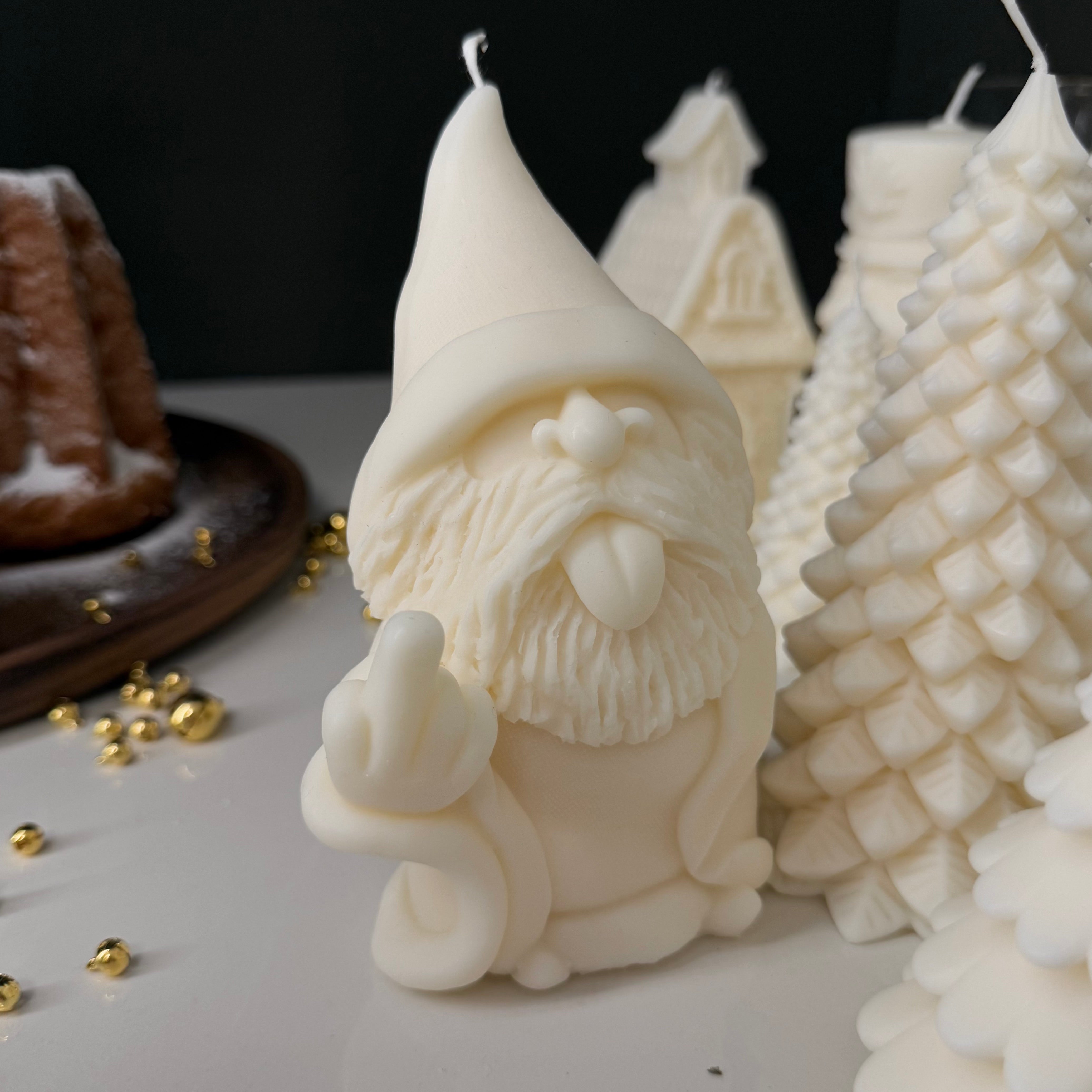 Naughty Gnome - Candela Scultorea