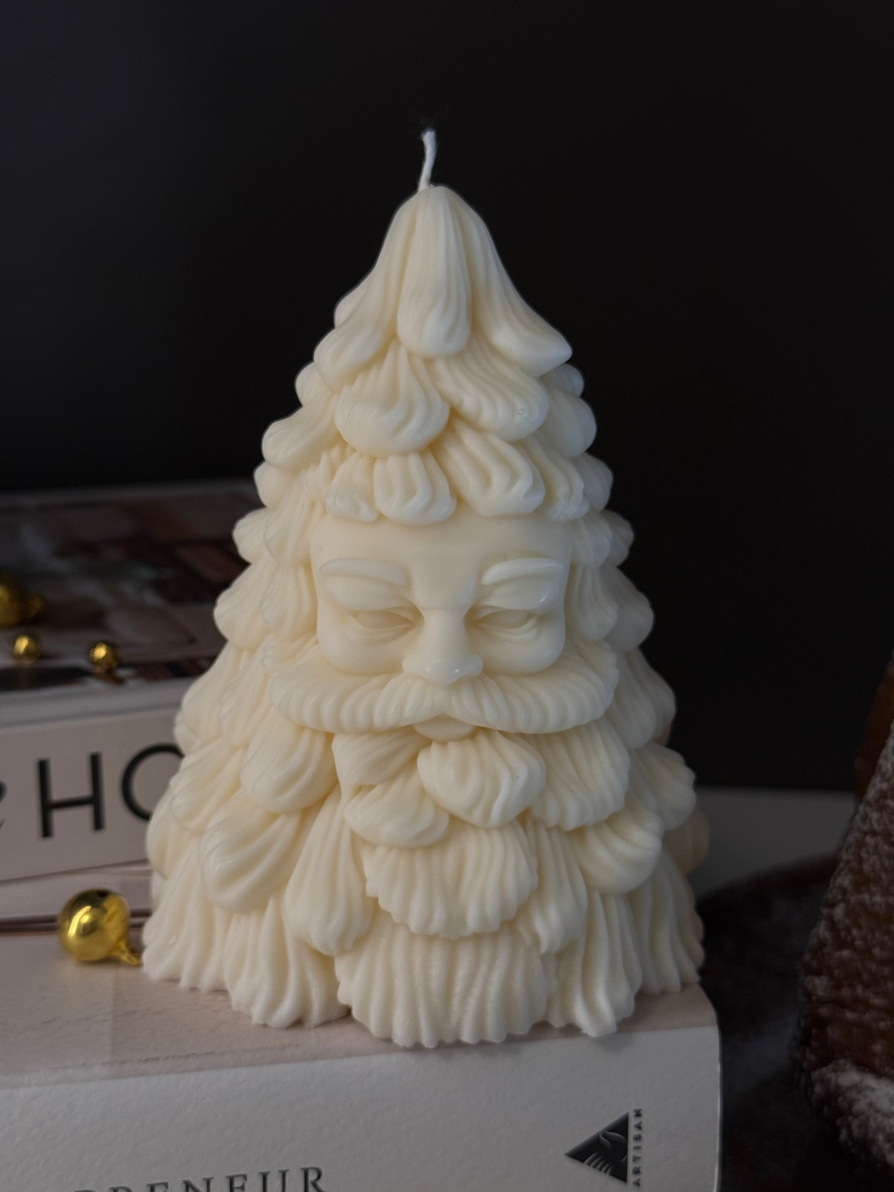 Whispering Pine - Candela Scultorea Natalizia