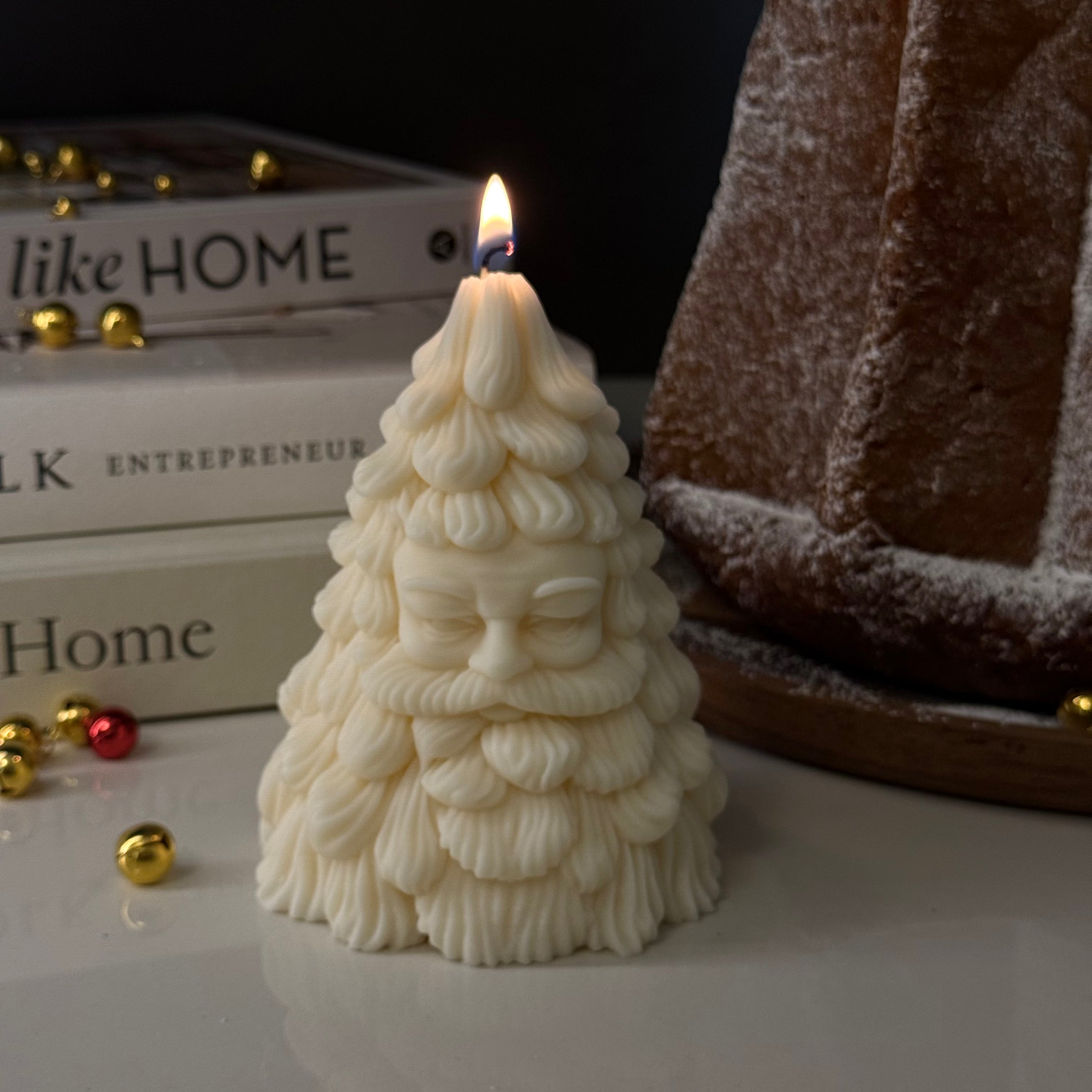 Whispering Pine - Candela Scultorea Natalizia