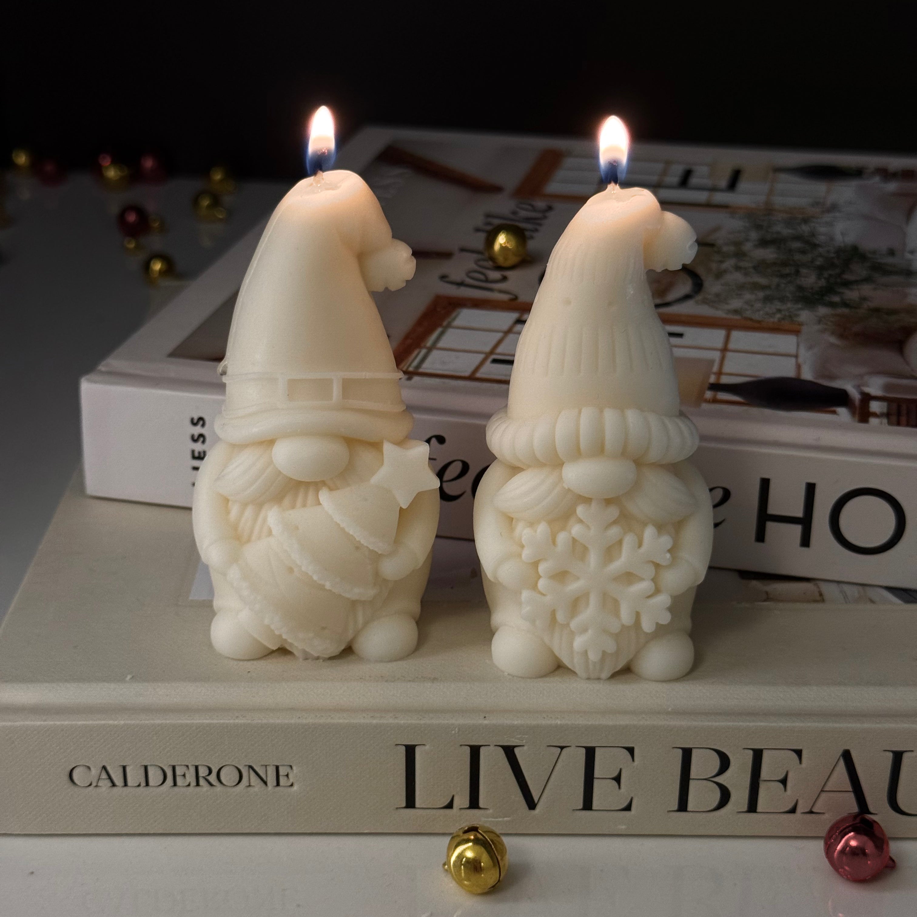 Frosty Duo - Candela Scultorea