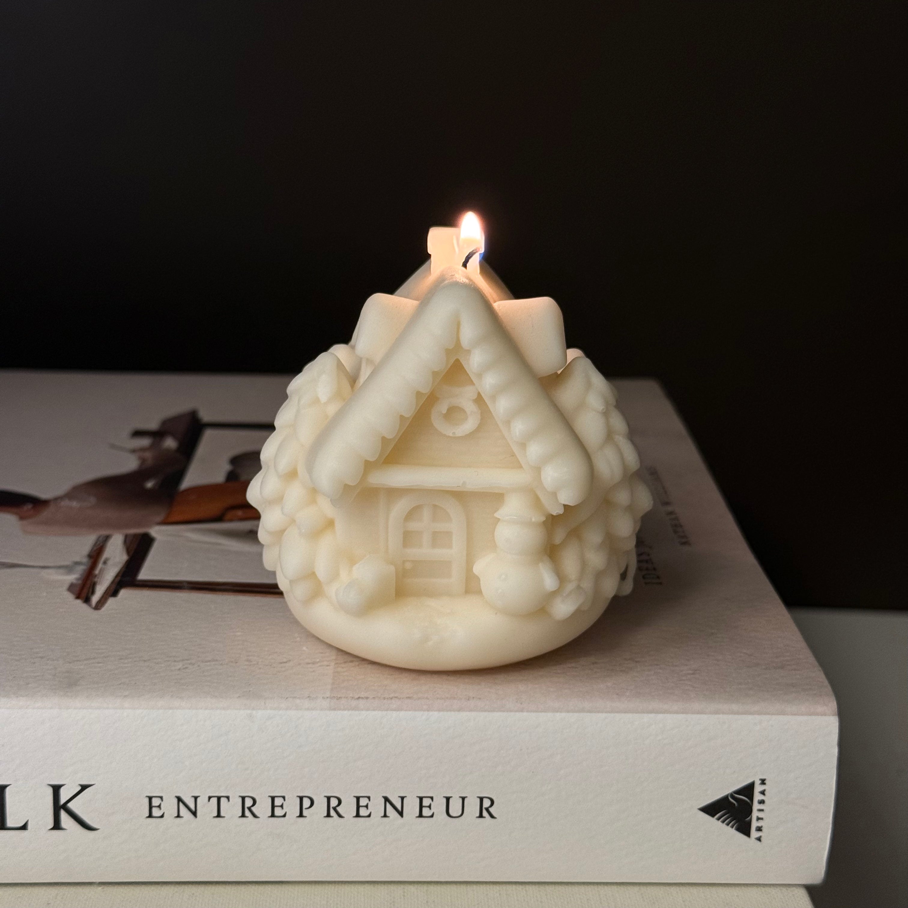 Alpenglow - Candela Scultorea Natalizia