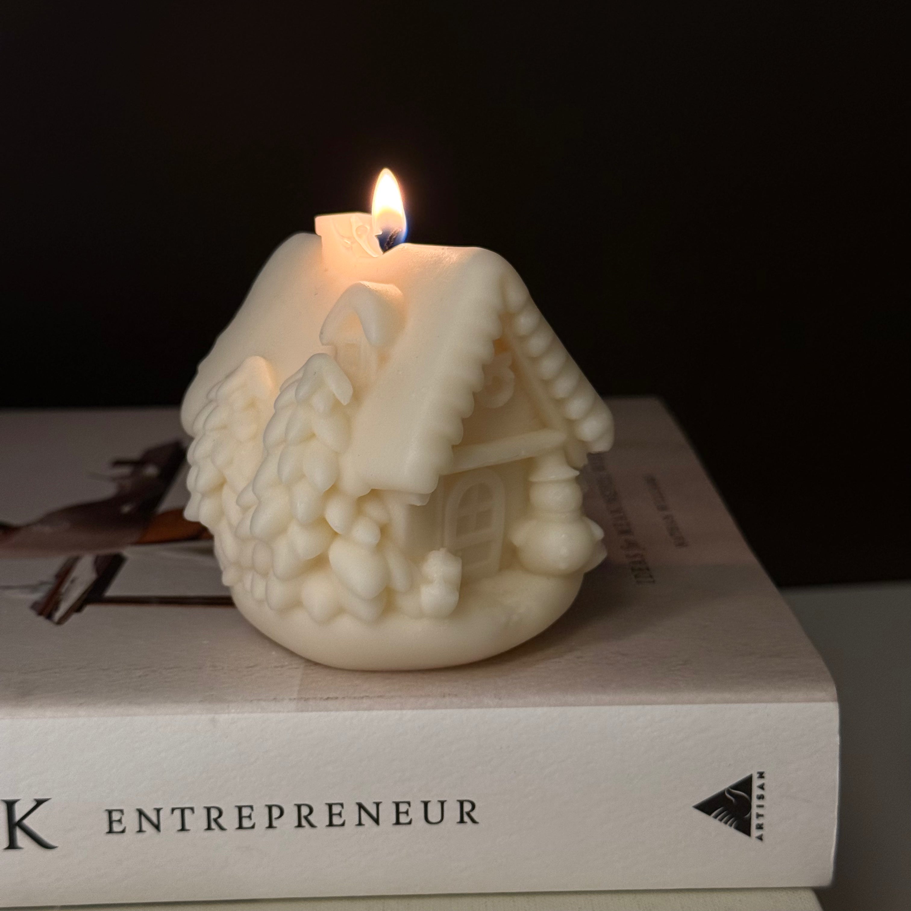 Alpenglow - Candela Scultorea Natalizia