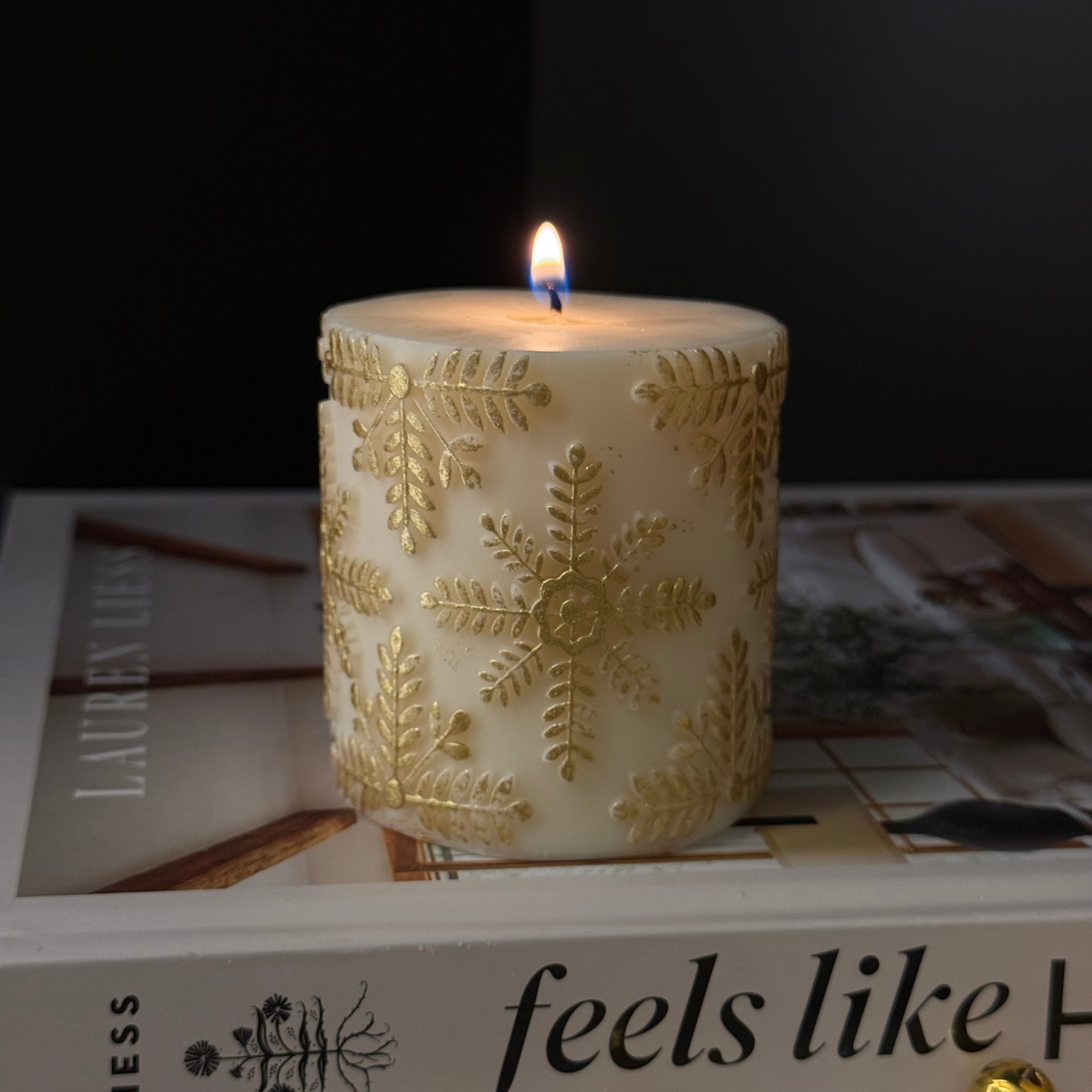 Snowflake - Candela Scultorea Natalizia