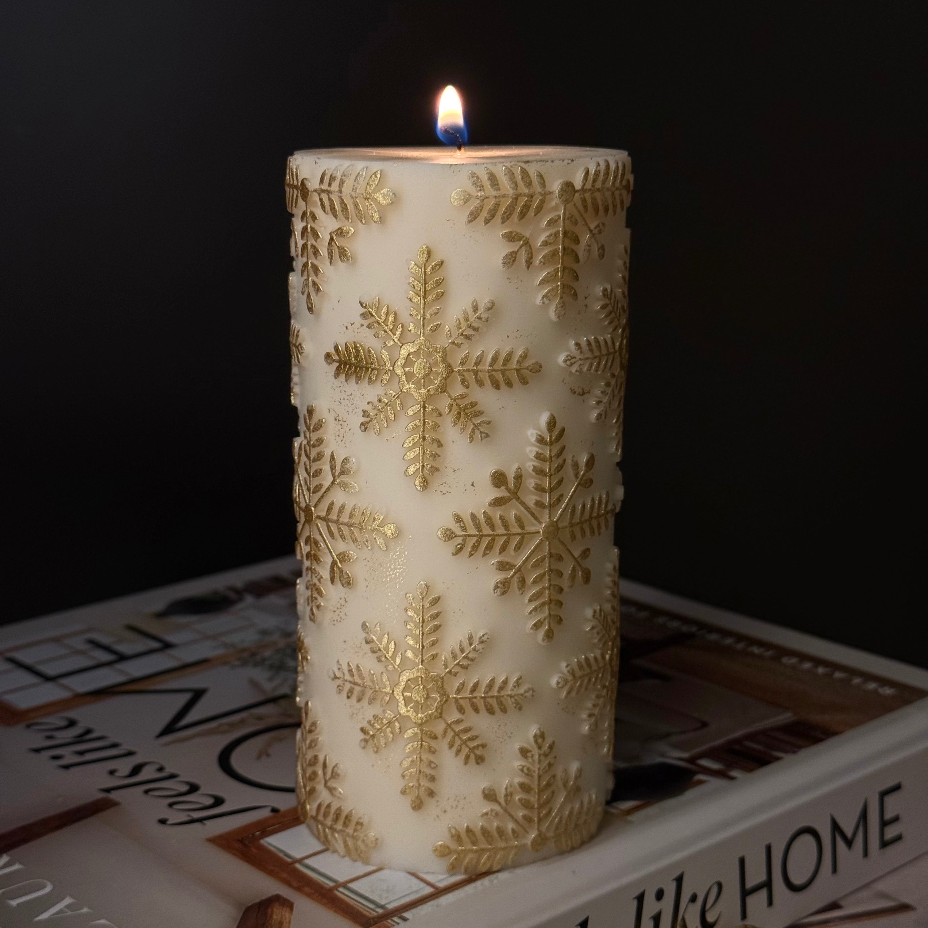 Snowflake - Candela Scultorea Natalizia