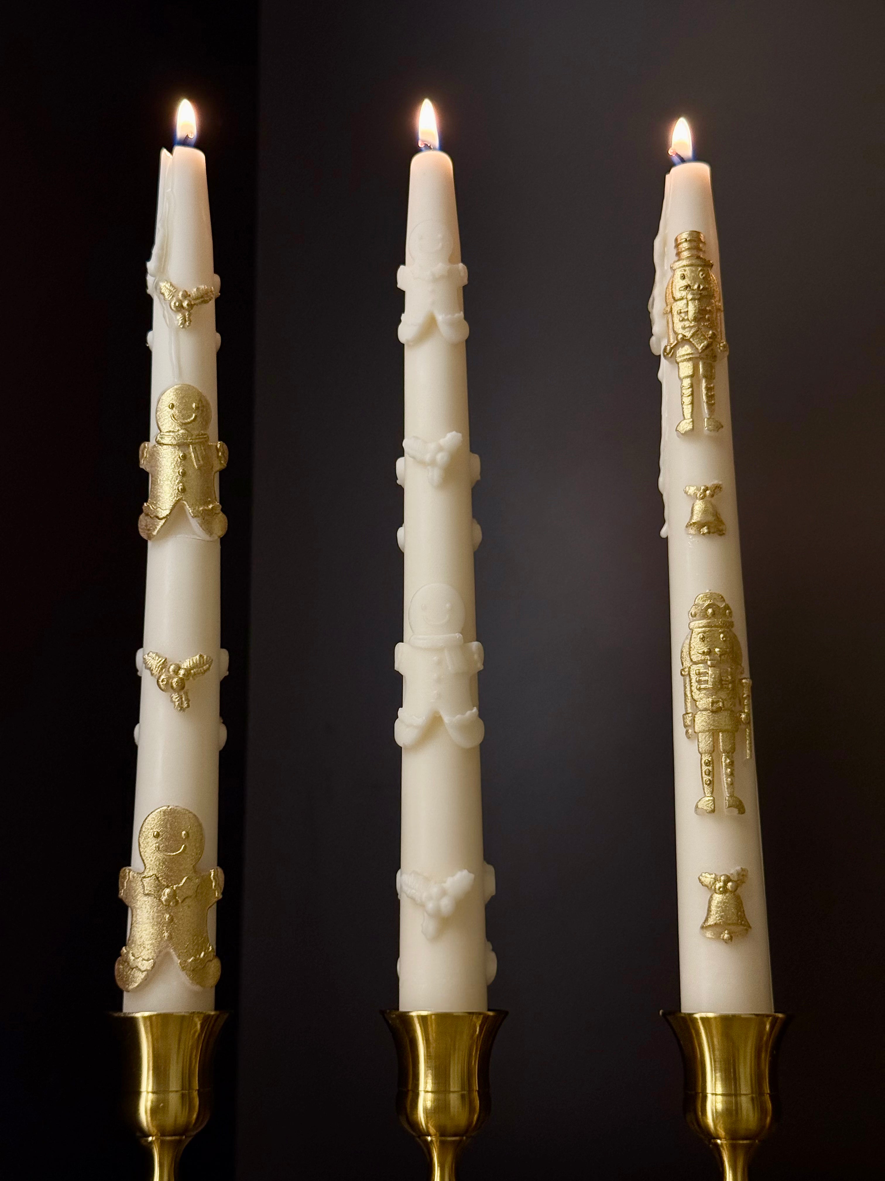Christmas Taper – Candele Scultoree Natalizie