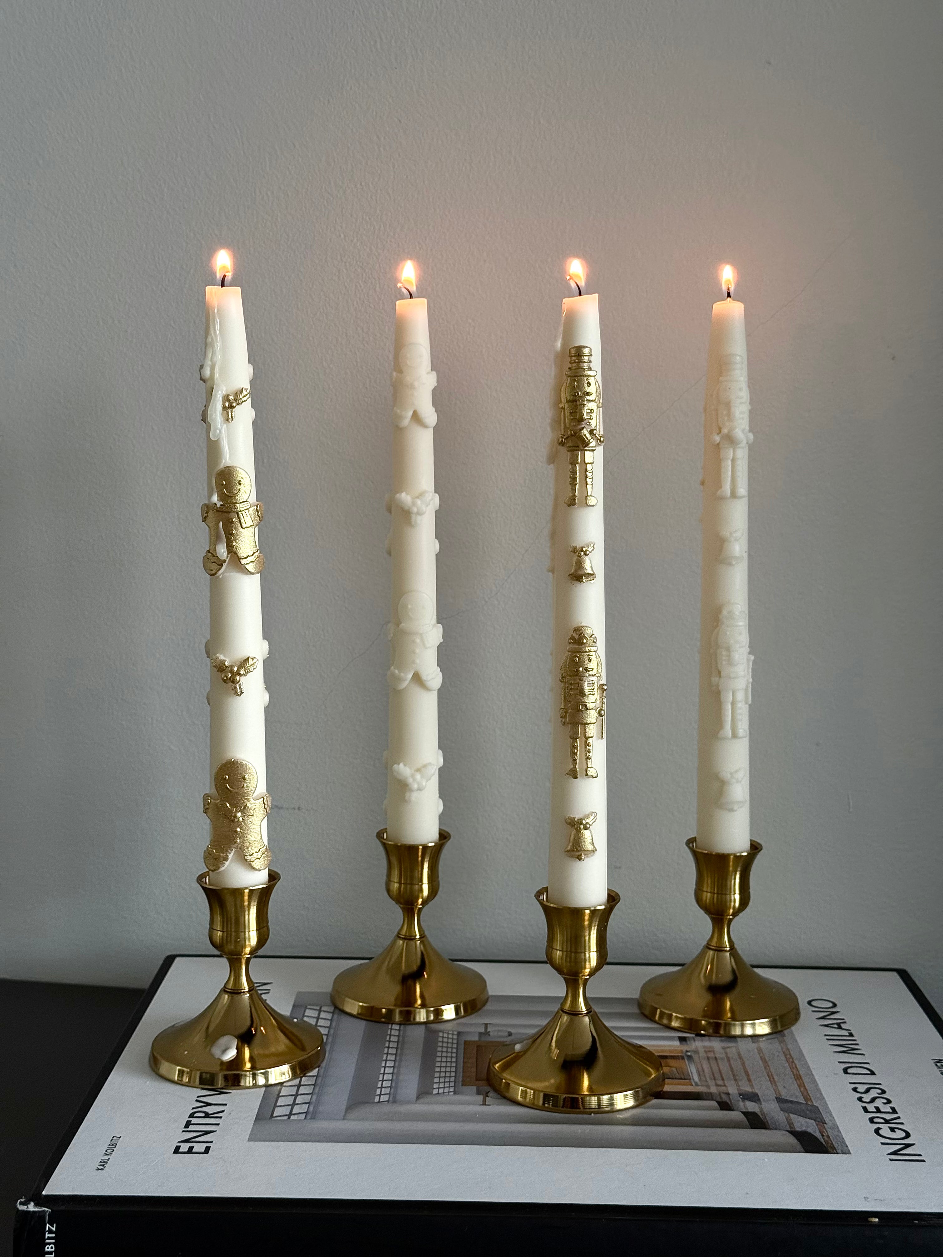 Christmas Taper – Candele Scultoree Natalizie