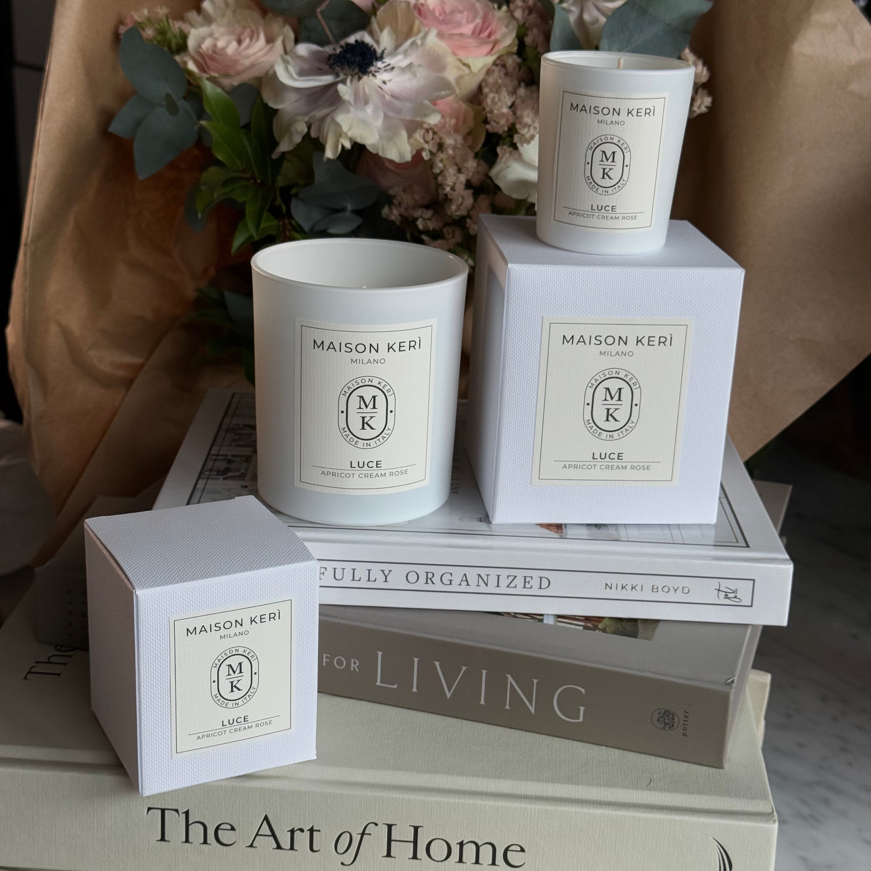Luce - Apricot Cream Rose