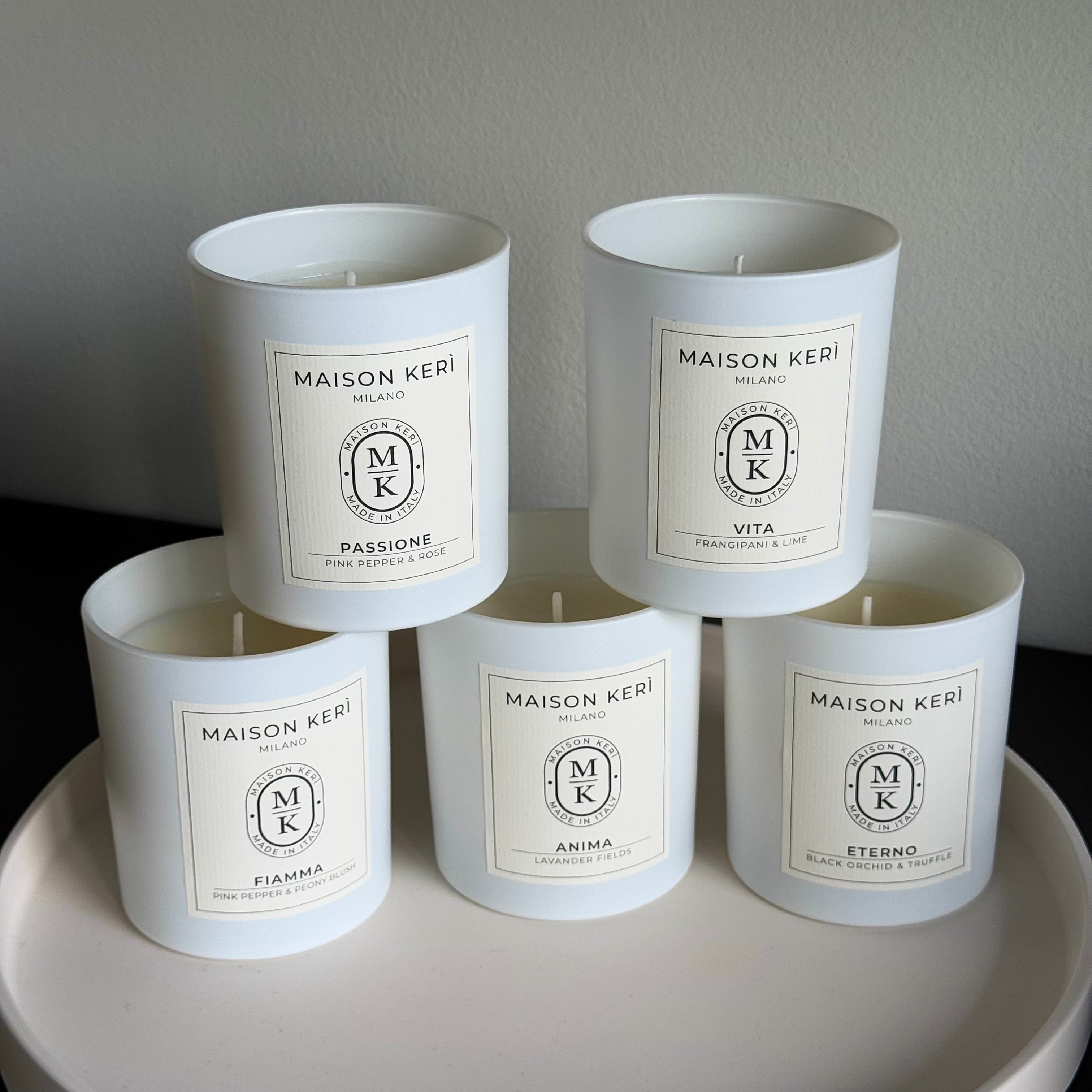 <p>Create con Cura. Materiali Premium di Qualità Artigianale.</p>